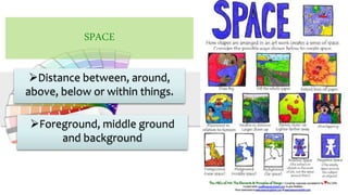 Distance In Visual Elements Elements of arts | PPTX