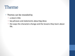 Elements of a story | PPT