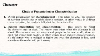 Elements of a Story | PPTX