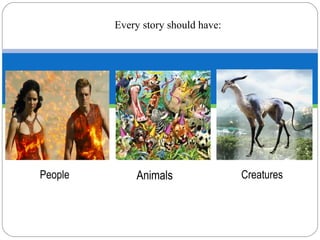 Elements of a story powerpoint by Jaime Salvá | PPT