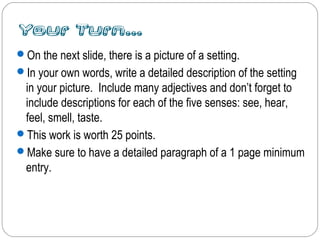 Elements of a story powerpoint by Jaime Salvá | PPT