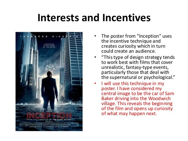 elements of a successful movie poster