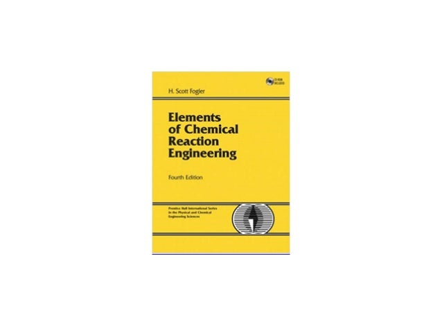 ~[DOWNLOAD_E-BOOK]~ Elements of Chemical Reaction Engineering 4th Edi…