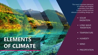 Elements of climate | PPTX | Physics | Science