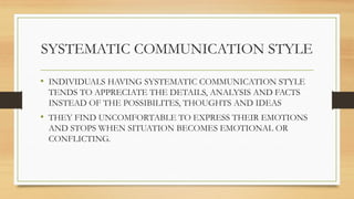 Systemic Communication Example ELEMENTS OF COMMUNICATION chapter 2 b.pharm.pptx