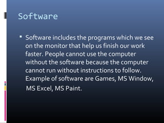 Elements of Computer | PPT