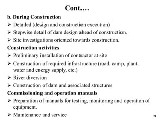 Elements of dam engineering | PDF