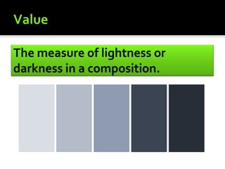Elements of Design | PPTX