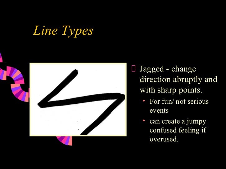 Types Of Lines In Design : Elements of design