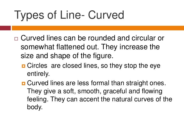 Types Of Lines In Design : Elements of design
