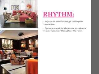 Elements of design in Interior | PDF