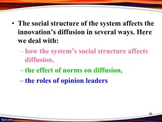 Elements of Diffusion | PPTX