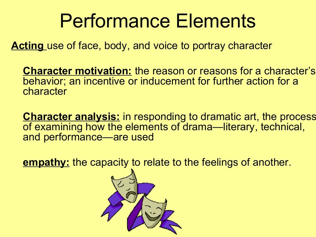 Elements Of Drama