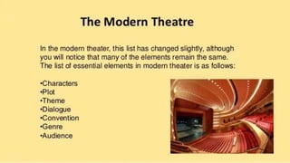 Elements of Drama.pptx | Drama | Genres