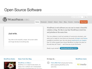 Open Source Software
 