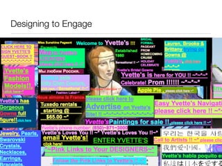 Designing to Engage
 