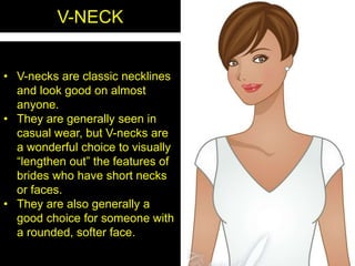 Elements of fashion neckline