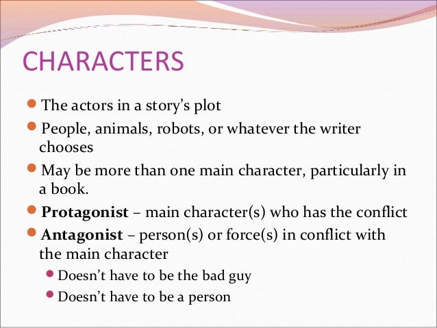 elements of fiction