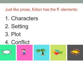 Elements of fiction | PPTX