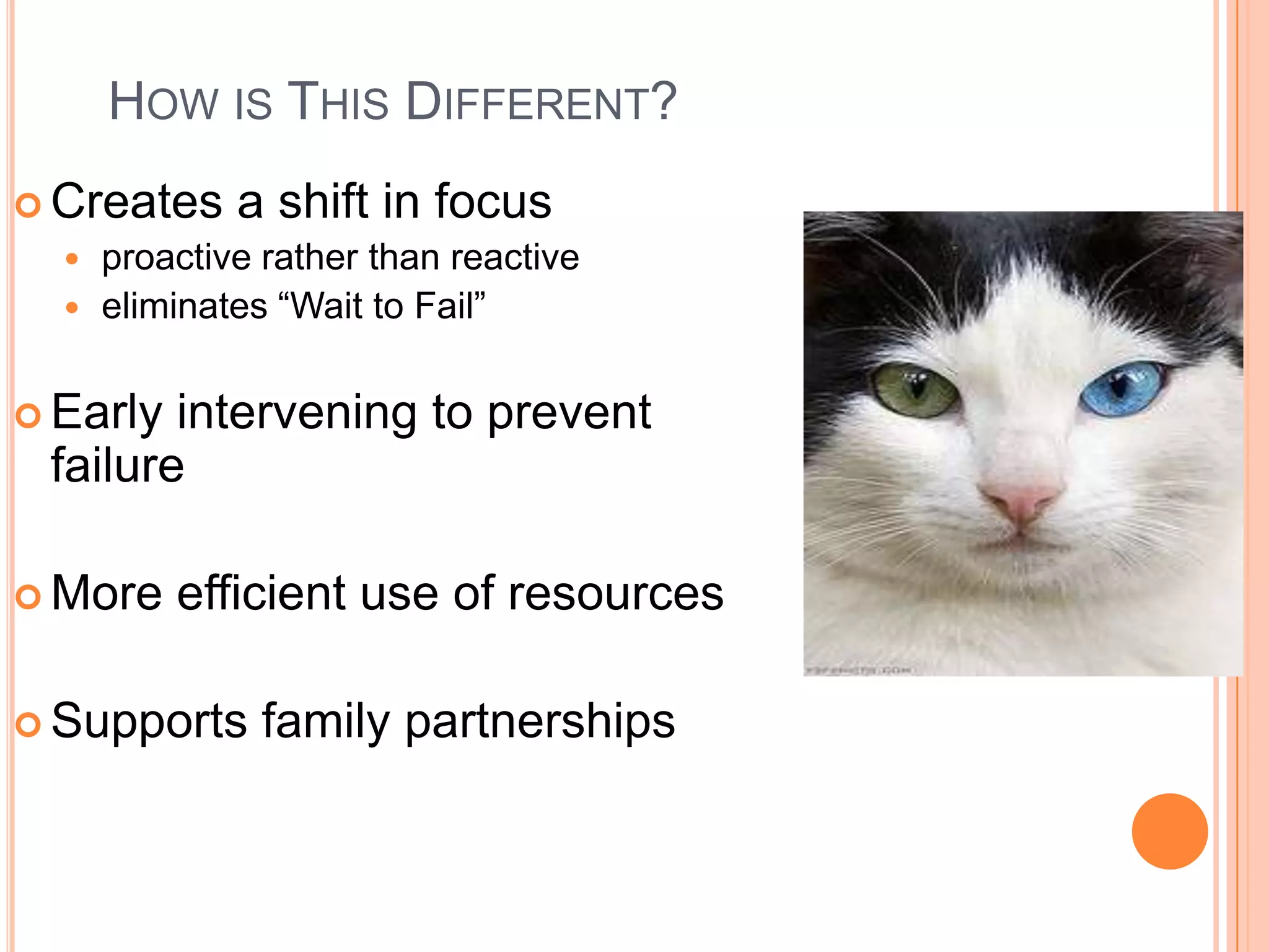 Why RtI?Alignment of student’s needs with specific instructional strategies that are research-based Recognition of needs that allow for early interveningEnrichment and extension of curriculumReinforcement of skills and concepts