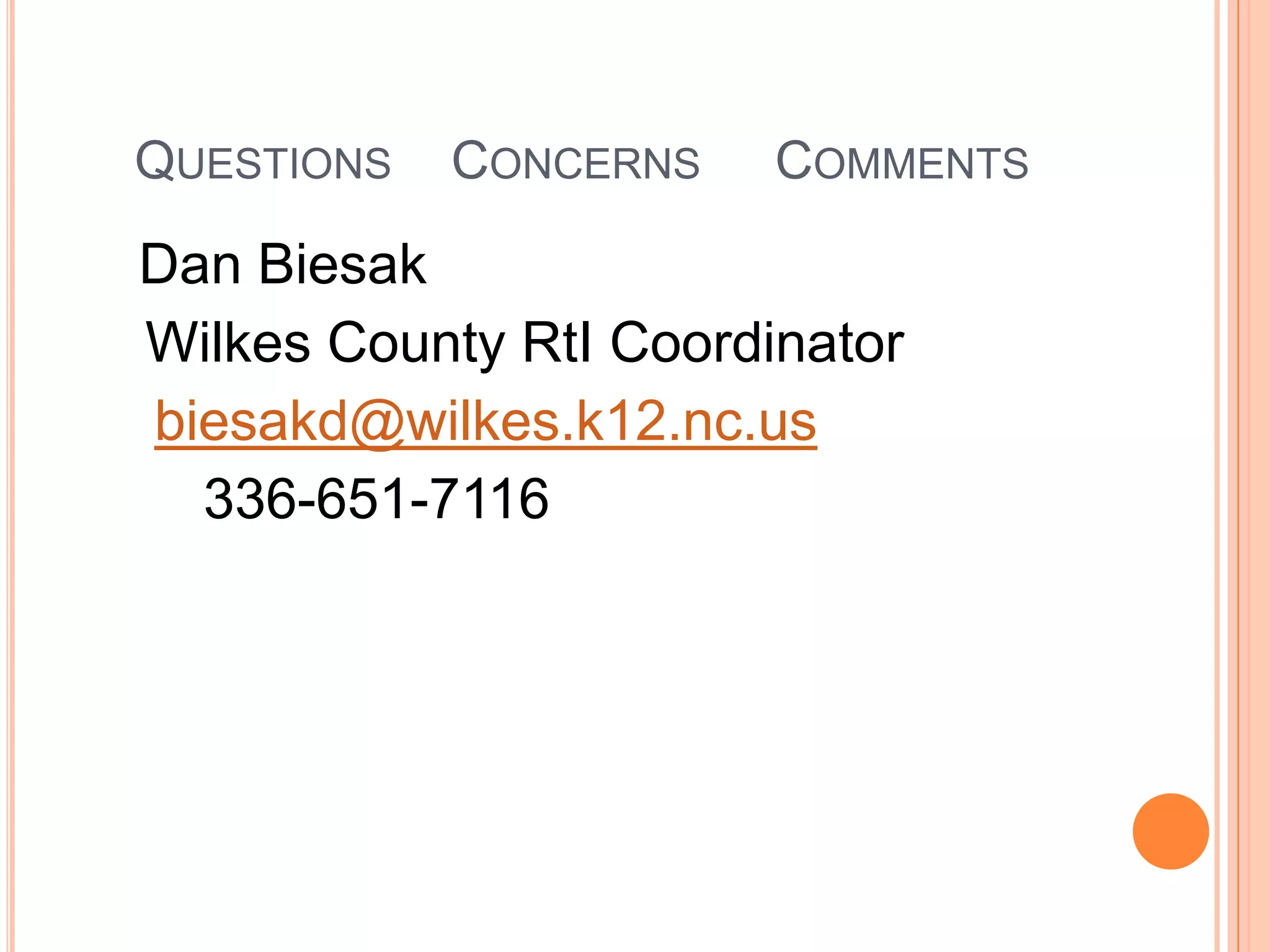 More formal and systematic 