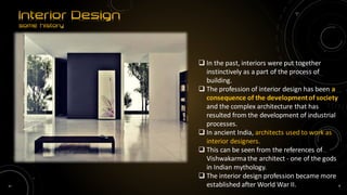 Elements of interior design | PDF