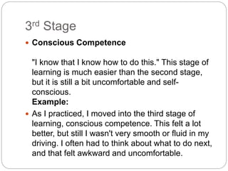 Conscious Learning Elements of Learning | PPTX
