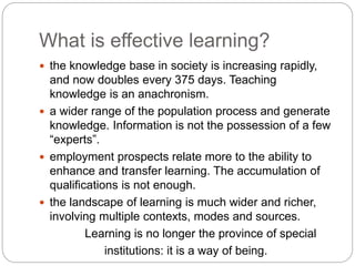 Elements of Learning | PPTX