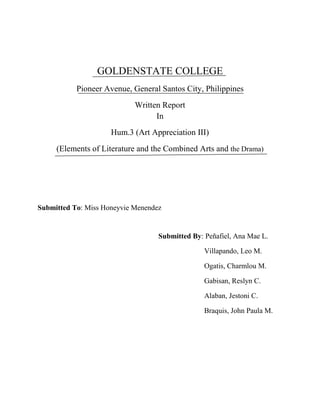 Elements of literature and the combined arts | PDF