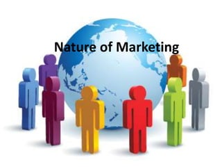 Nature of Marketing
 