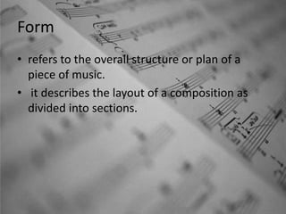 Elements of Music | PPTX | Musicals | Genres