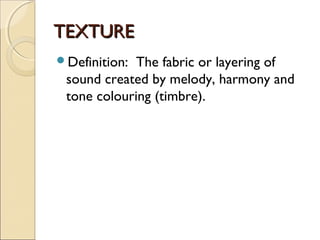 Elements of music | PPT