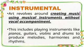 Elements of Music, Performing and Visual Arts | PPTX