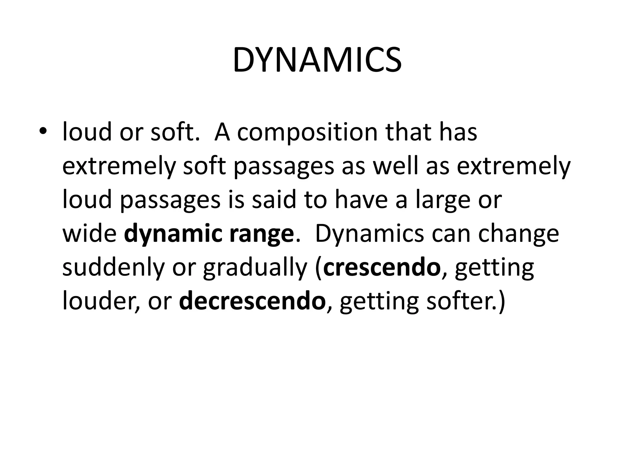 Elements of music powerpoint | PPTX