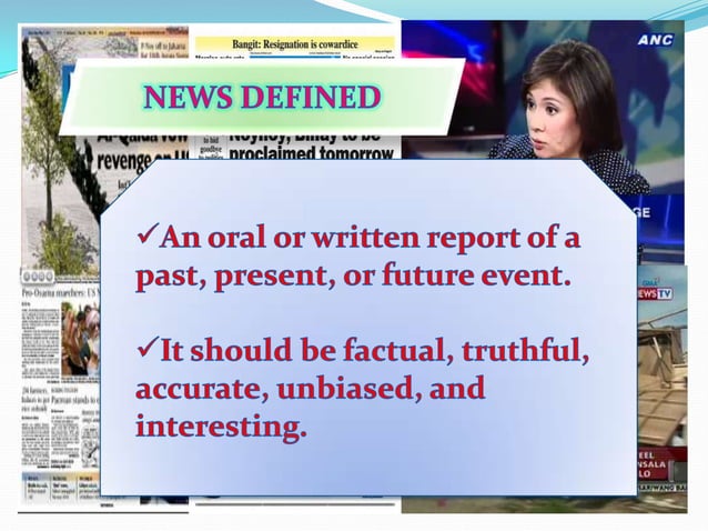 Elements Of News