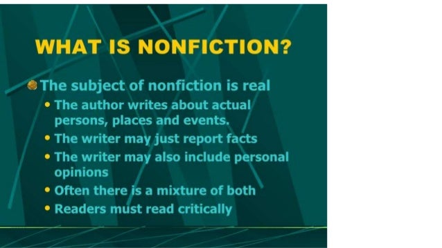 Elements of NonFiction
