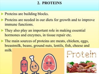 Elements of nutrition macro & micro nutrients | PPTX