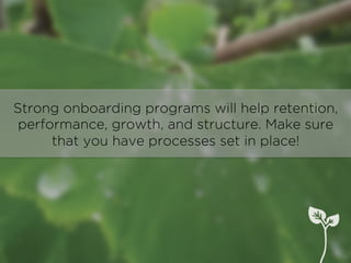 4 Critical Elements of Your Onboarding Process