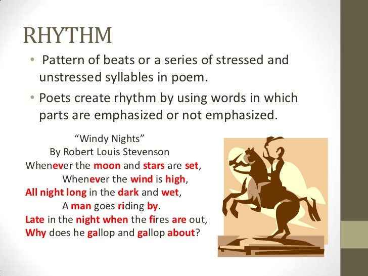 RHYTHM • Pattern of beats