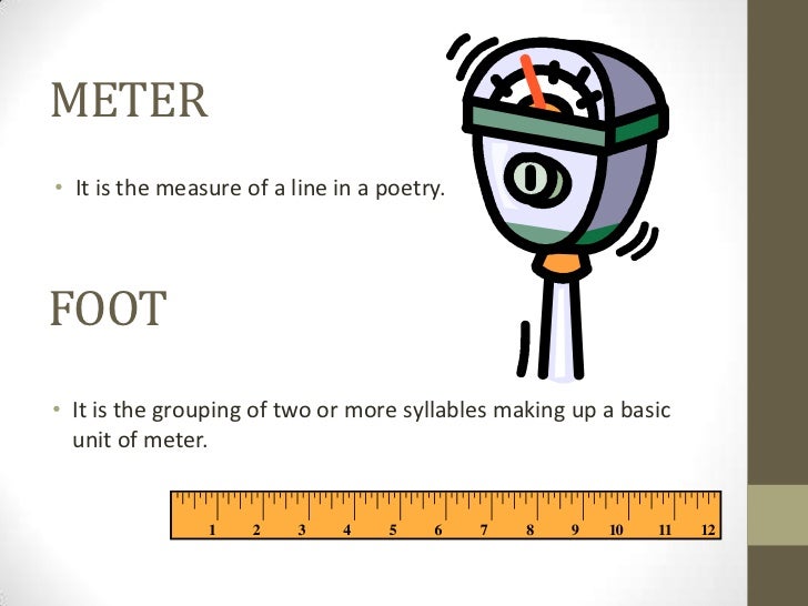 METER • It is the
