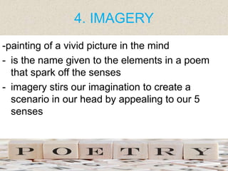 Elements of poetry | PPTX