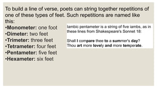 Trimeter Examples elementsofpoetry.pptx