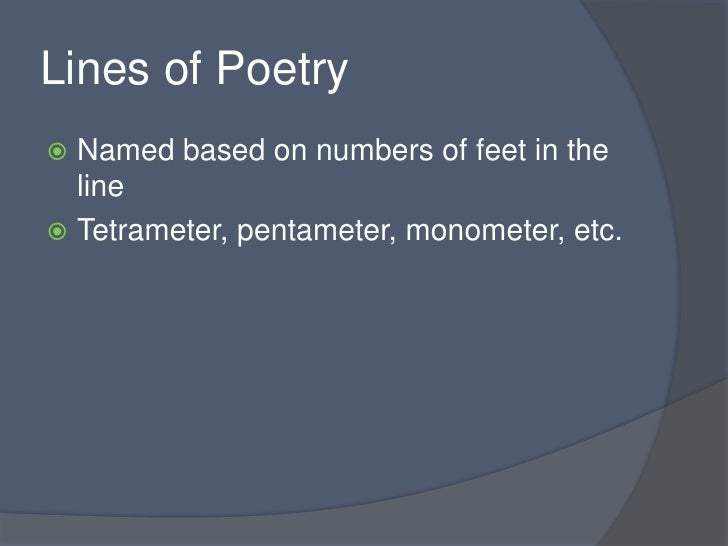 Elements Of Poetry Part 3