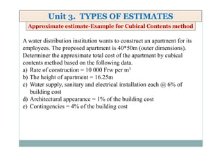 Quantity Estimation Examples ELEMENTS OF QUANTITY SURVEYING UPDATED.pdf