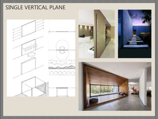 SINGLE VERTICAL PLANE
 