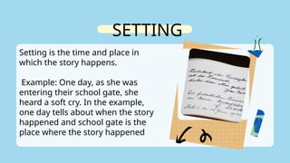 ELEMENTS OF STORY(edited final). pptx | PPTX