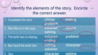 Elements Of The Story Grade 2 pptx elements-of-the-story-grade-2-pptx
