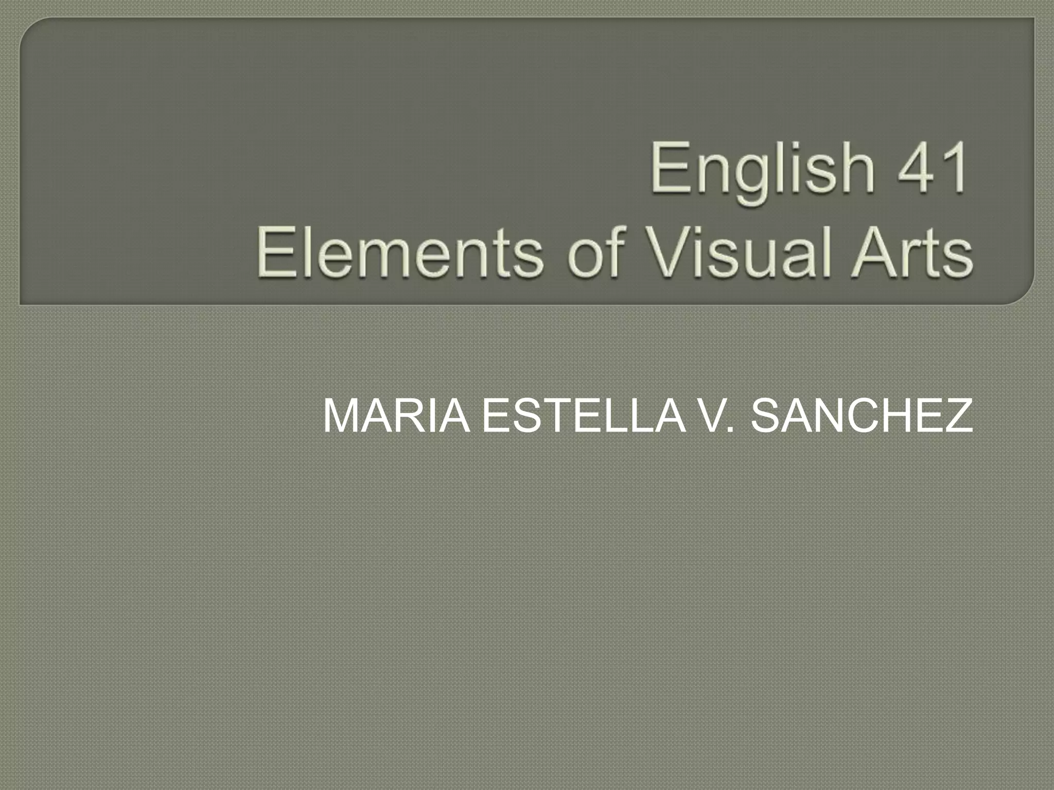 MARIA ESTELLA V. SANCHEZ

 