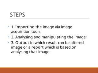 Elements of visual perception in digital image processing | PPT