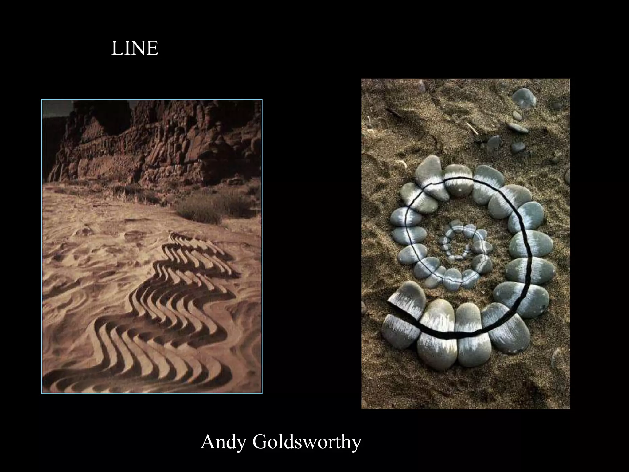 Andy Goldsworthy
LINE
 
